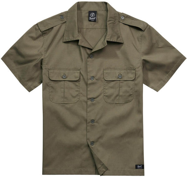 Brandit US Shirt Ripstop Shortsleeve (4103) olive