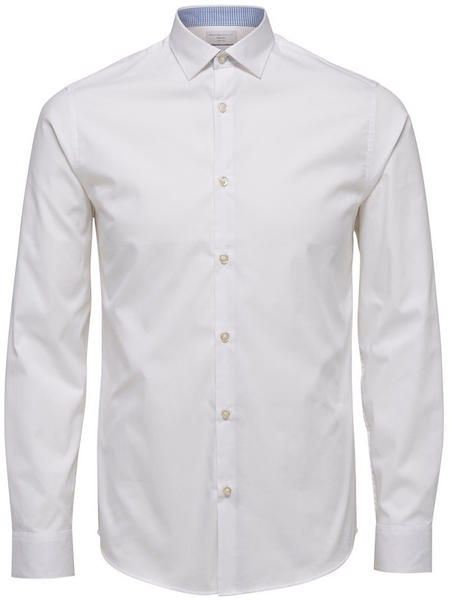 Selected Slim Fit Shirt (16058640) bright white