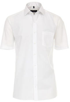 CASAMODA Popeline Hemd Halbarm uninah 008530 weiss