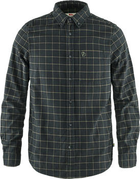 Fjällräven Övik Flannel Shirt LS dark grey