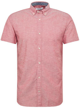Jack & Jones Button-Down Short Sleeved Shirt (12163857) rio red