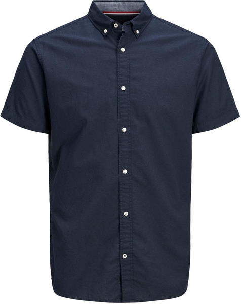 Jack & Jones Button-Down Short Sleeved Shirt (12163857) navy blazer