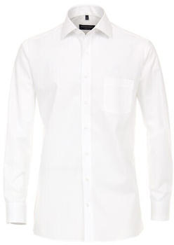 CASAMODA Popeline Hemd Uni 006530 weiss