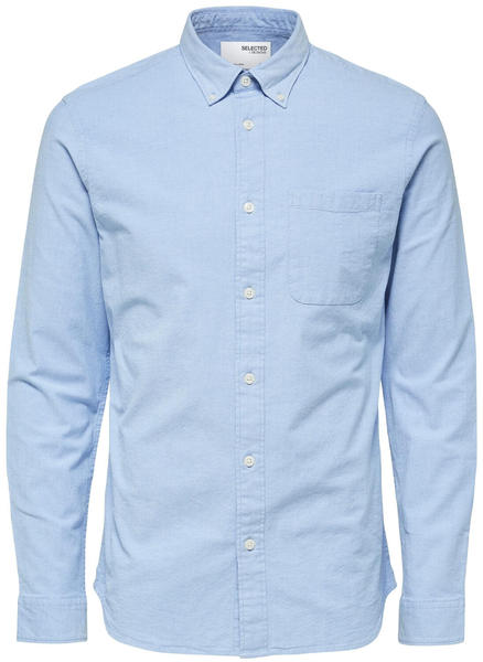 Selected Slhregrick-ox Flex Shirt Ls W Noos (16077359) light blue