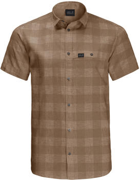 Jack Wolfskin Highlands Shirt M (1403411) dark sand checks