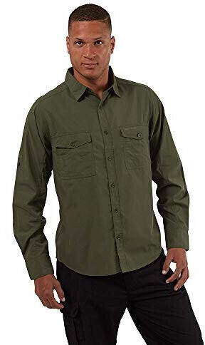 Craghoppers Kiwi Long Sleeved Shirt (CMS700) cedar