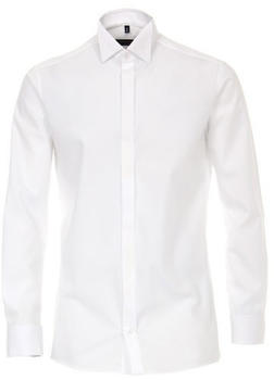 Casa Moda CASAMODA Popeline Hemd unifarben 005550 weiss