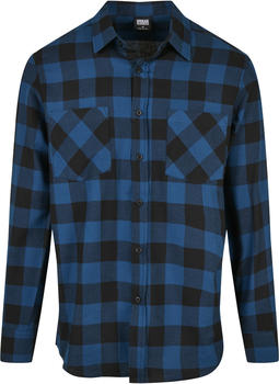Urban Classics Checked Flanell Shirt (TB297-03456-0037) blue/black