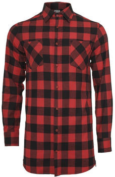 Urban Classics Checked Flanell Shirt red (TB1001)