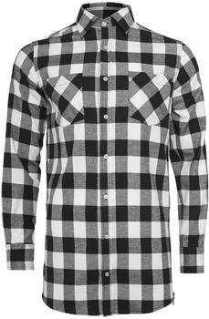 Urban Classics Checked Flanell Shirt black/white (TB1001)