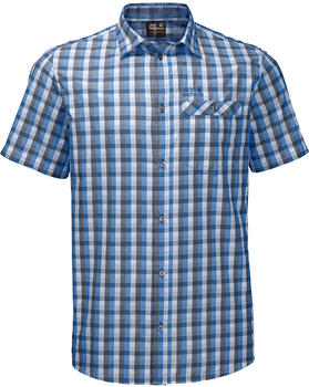 Jack Wolfskin Napo River Shirt night blue checks (1402301)
