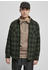 Urban Classics Padded Check Flannel Shirt (TB3958-03279-0040) black/forest