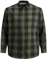 Jack & Jones PlusSize Karohemd "GINGHAM TWILL SHIRT" Bis Gr&ouml;&szlig;e 6XL