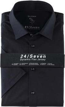 OLYMP No. Six 24/Seven Kurzarmhemd Super Slim Urban Kent marine (25037-72-18)