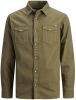 Jack & Jones Jeanshemd "JJESHERIDAN im Workwear-Stil mit robuster Baumwollqualit&auml;t"