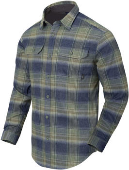 Helikon-Tex® Greyman Hemd blast blue plaid