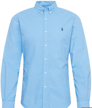 Ralph Lauren Slim Fit Oxford Button Down Shirt (710804257) blue