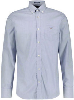 GANT Regular Fit Banker Broadcloth Hemd (3063000) college blue