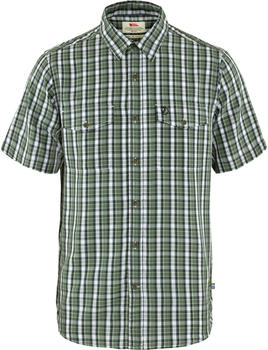 Fjällräven Abisko Cool Shirt S/S patina green/dark navy