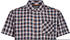 CMP Campagnolo Men's Short Sleeve Checked Shirt (30T9937) antracite/B.Co-F/orange
