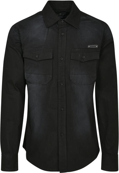 Brandit Hardee Denim Shirt (4018) black