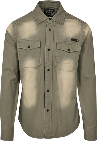 Brandit Hardee Denim Shirt (4018) grey