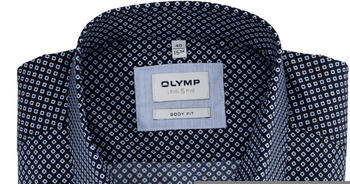 OLYMP Level Five Hemd Body Fit Modern Kent bleu (20982-24-11)