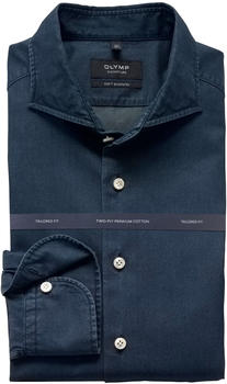 OLYMP Signature Soft Business Hemd tailored fit Kent Nachtblau (85901-14-14)
