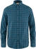 Fjällräven Övik Flannel Shirt LS indigo blue/flint grey