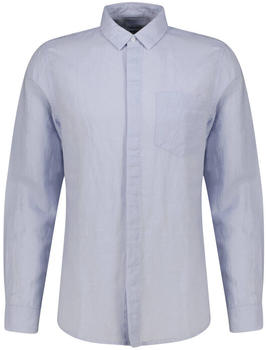 Calvin Klein Freizeithemd mit verdeckter Knopfleiste Modell LINEN bleu (K10K108664)