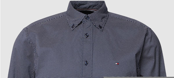 Tommy Hilfiger Freizeithemd mit Button-Down-Kragen Modell Core Flex MINI marineblau (MW0MW25036)