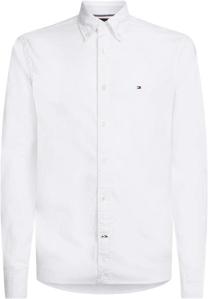 Tommy Hilfiger Freizeithemd mit Button-Down-Kragen Modell Oxford (MW0MW25037) weiß