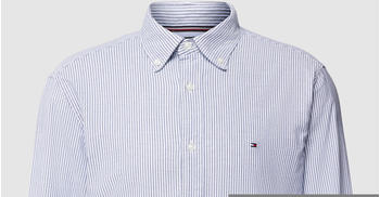 Tommy Hilfiger 1985 Collection TH Flex Stripe Shirt (MW0MW25039) carbon navy/white