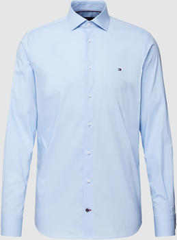 Tommy Hilfiger TH Flex Poplin Shirt (MW0MW25040) blue