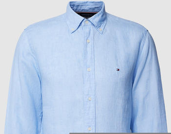 Tommy Hilfiger Regular Fit Linen Poplin Shirt (MW0MW30897) vessel blue