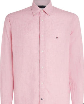 Tommy Hilfiger Regular Fit Linen Poplin Shirt (MW0MW30897) classic pink