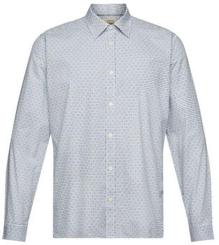 Esprit Schmal geschnittenes Hemd mit Allover-Dessin (013EE2F303) light blue
