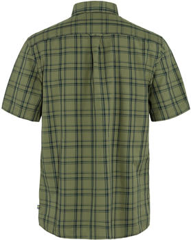 Fjällräven Övik Lite Shirt SS M (87038) green/dark navy