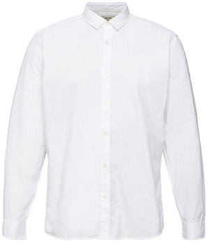 Esprit Nachhaltiges Baumwollhemd Slim Fit (992EE2F305) white