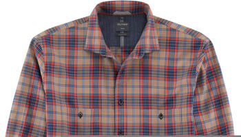 OLYMP Casual Modern Fit Hemd kariert Kent (4040-24-35) rot