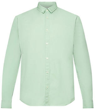Esprit Nachhaltiges Baumwollhemd Slim Fit (992EE2F305) pastel green