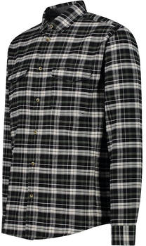CMP Herren Langarmhemd aus recyceltem Polyester (32T1757-55UM) schwarz