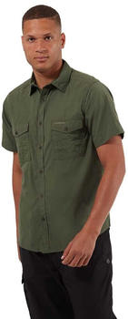 Craghoppers Kiwi Short Sleeve Shirt (CMS701) green