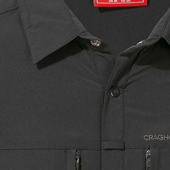 Craghoppers Noslife Pro Iv Long Sleeve Shirt (CMS677) black pepper