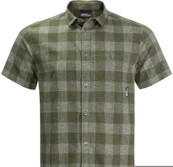 Jack Wolfskin Highlands Shirt M greenwood checks