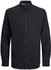 Jack & Jones Jjegingham Twill Shirt L/s Noos (12181602) black/detail/solid