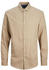Jack & Jones Gingham Twill Long Sleeve Shirt (12181602) crockery/detail/solid