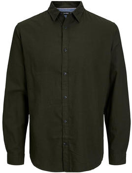 Jack & Jones Gingham Twill Long Sleeve Shirt (12181602) Rosin/Detail/Solid