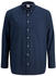 navy blazer: Jack & Jones Oxford Long Sleeve Shirt (12190444)