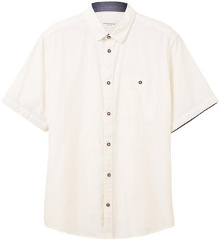 Tom Tailor Kurzarmhemd mit Brusttasche (1036213-10338) soft light beige
